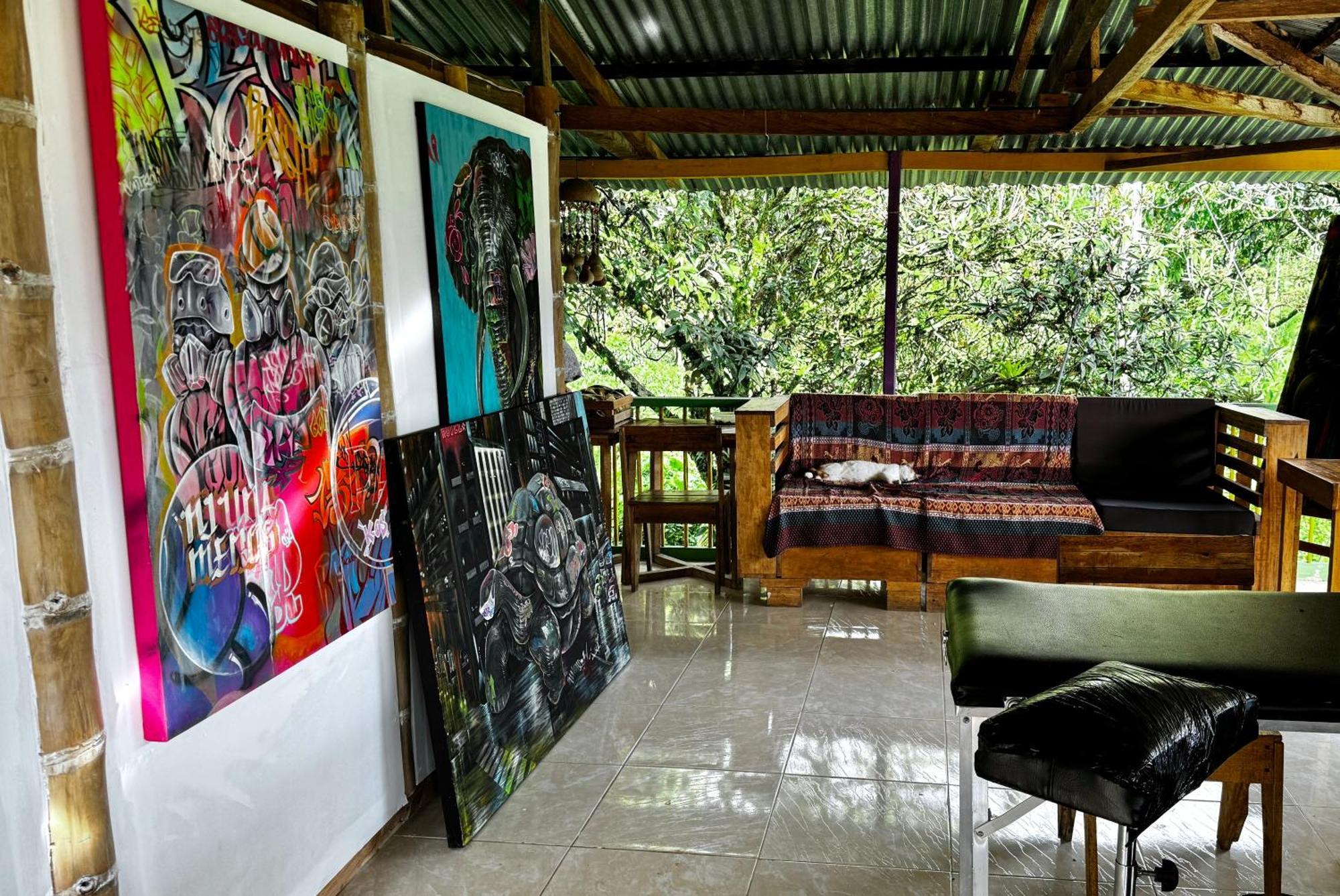 Ayahuasca Casa Artistica Hotel Jardin Exterior photo