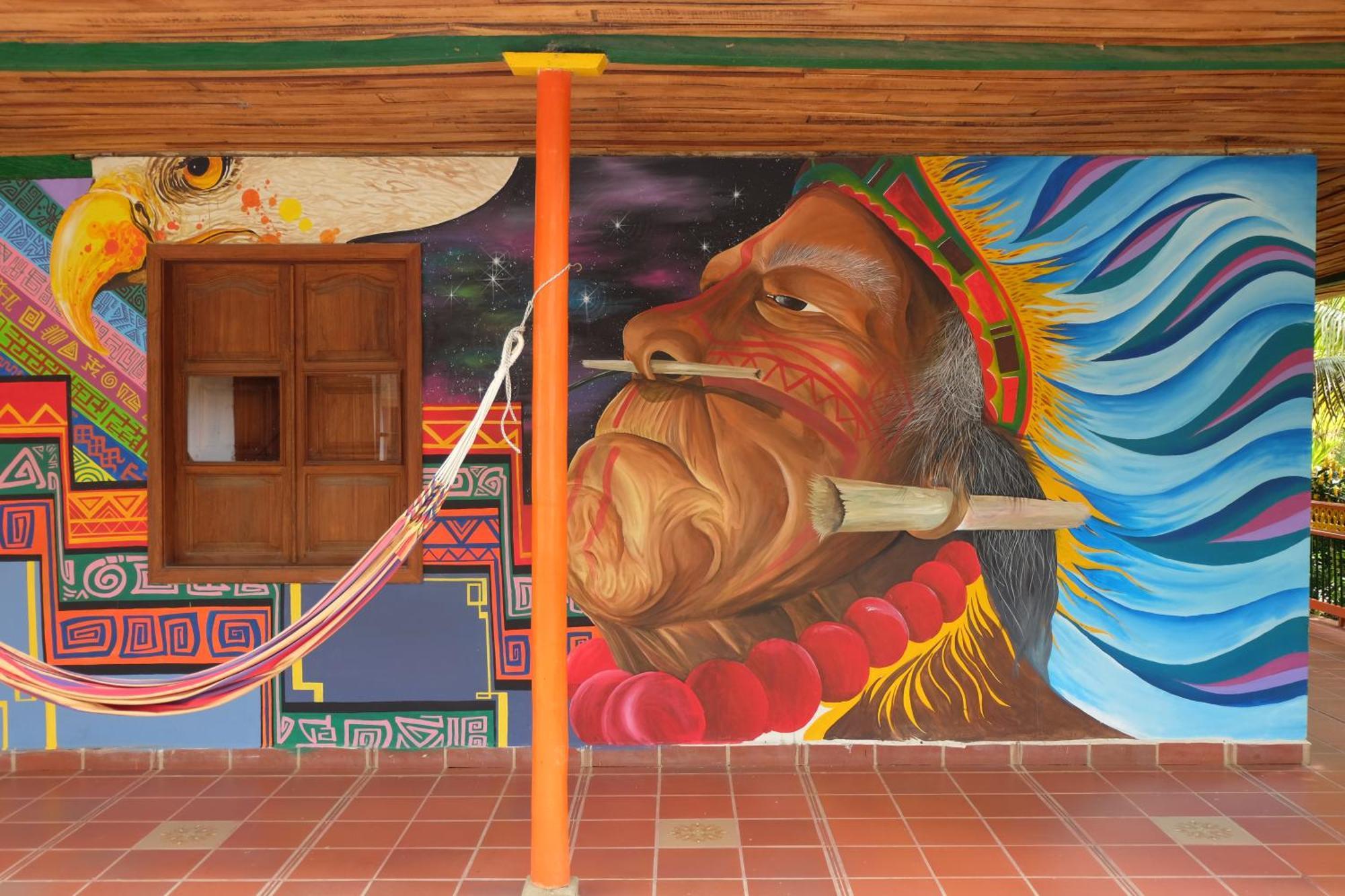 Ayahuasca Casa Artistica Hotel Jardin Exterior photo